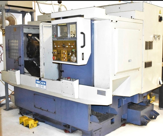 Picture of TWIN TURRET TURNING CENTER HWACHEON TWIN SPINDLE